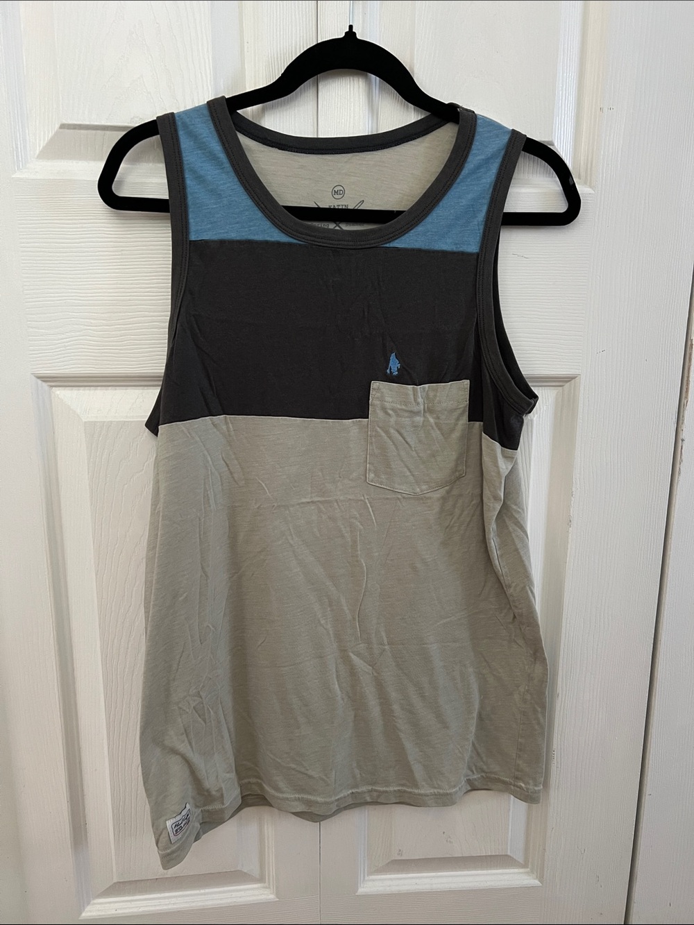 Katin Pocket Tank - Blue, Charcoal & Light Gray